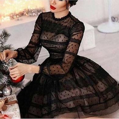 QUEEN gown lace dress