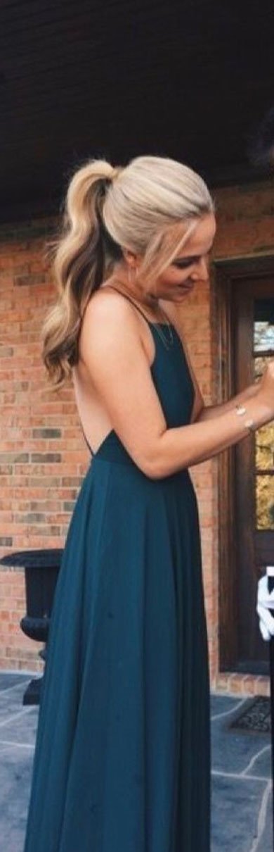 EVANGELINE spaghetti strap satin dress