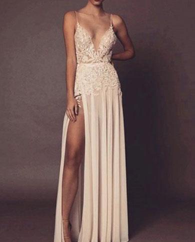 MADELINE side split prom dress