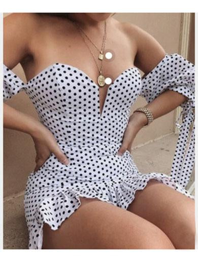 FANNY polka dot dress