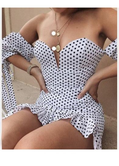 FANNY polka dot dress