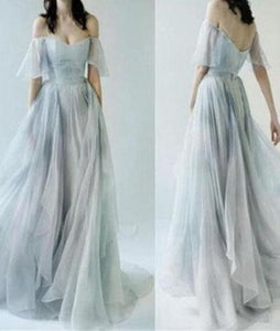 CONCETTA off shoulder prom dress