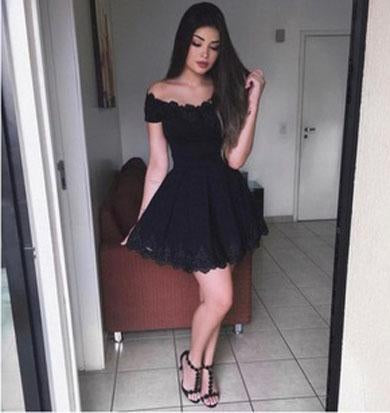 CORINA short lace dress