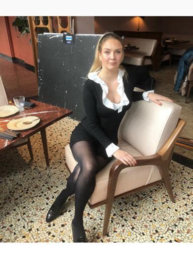 TAMERA ruffle bodycon dress