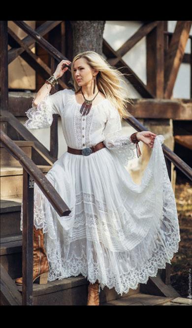 MOLLY long sleeve bohemian dress