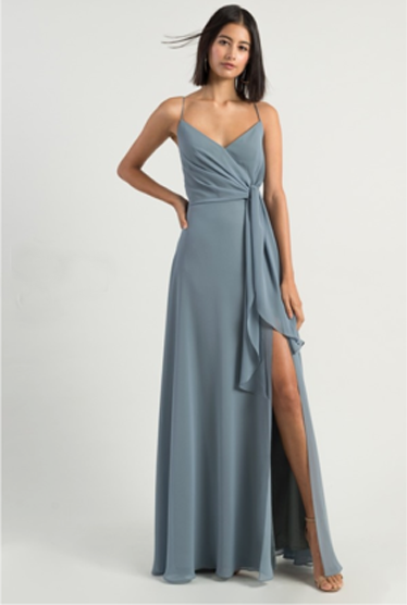 KARYN split maxi dress