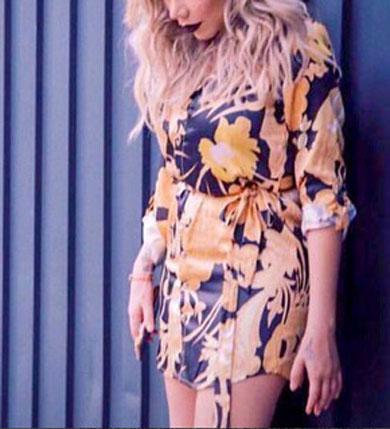 LAVONNE flower beauty dress