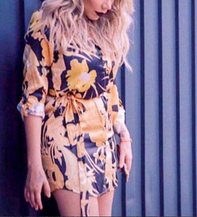 LAVONNE flower beauty dress