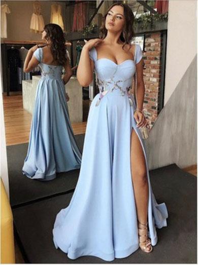 CLAIRE side split Dress