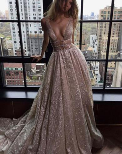 ANGIE sparkly prom dress