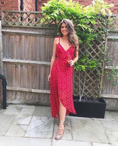 ALTHEA split prom dress