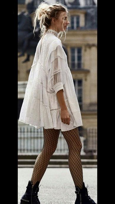 KATRINA boho lace Dress