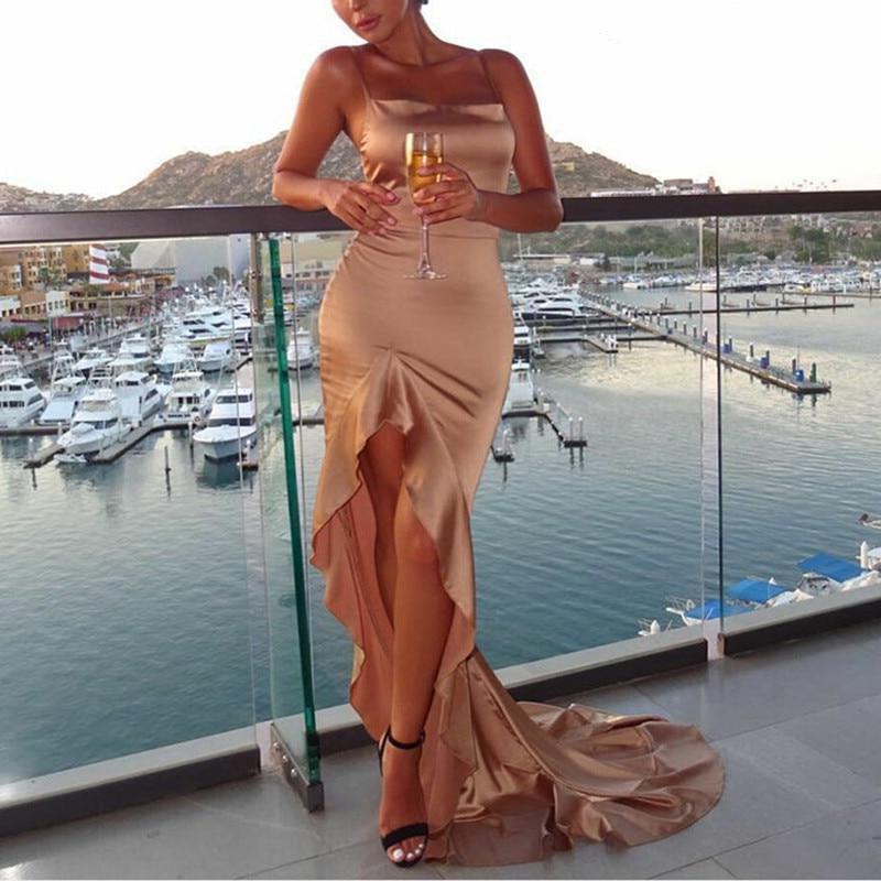 MARGARITA split maxi Dress