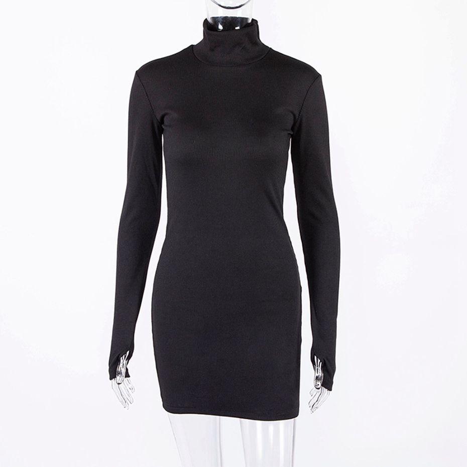 JANNA long sleeve bodycon dress