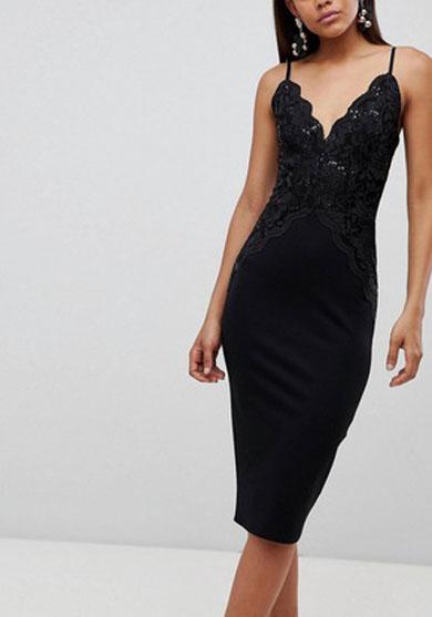 THERESE bodycon lace dress
