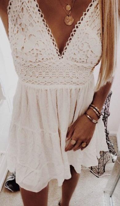 ANGELIQUE ruffle lace dress