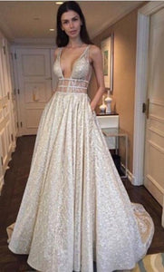 MARGERY sequin prom Dress
