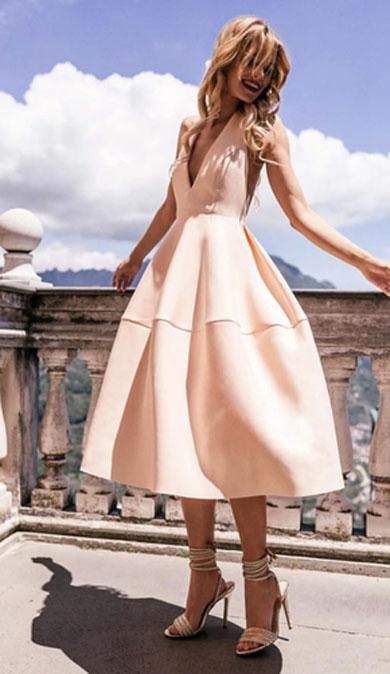 JODI v neck party dress