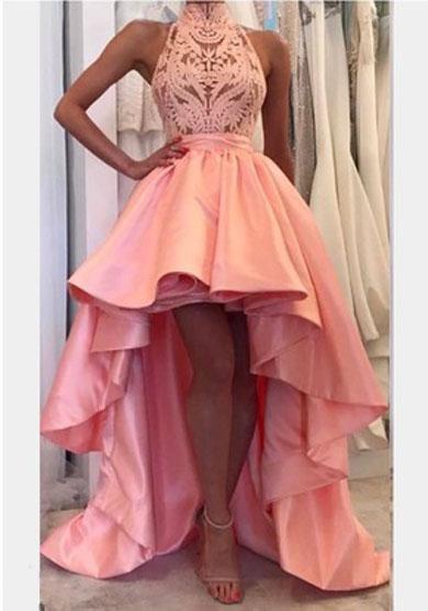 JANIE halter prom dress