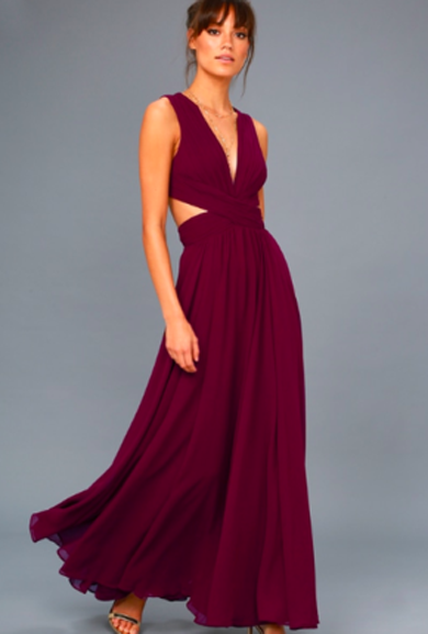 LAKISHA vivid maxi dress
