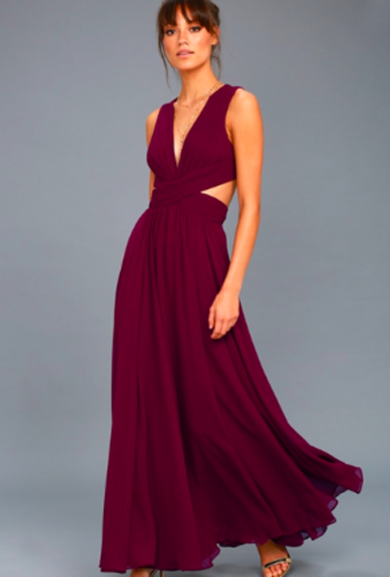 LAKISHA vivid maxi dress