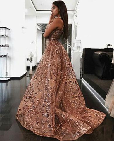 MARYANNE flower prom dress