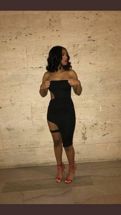 EMILIA off shoulder bodycon dress