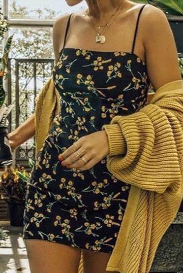 MARGRET floral bodycon dress