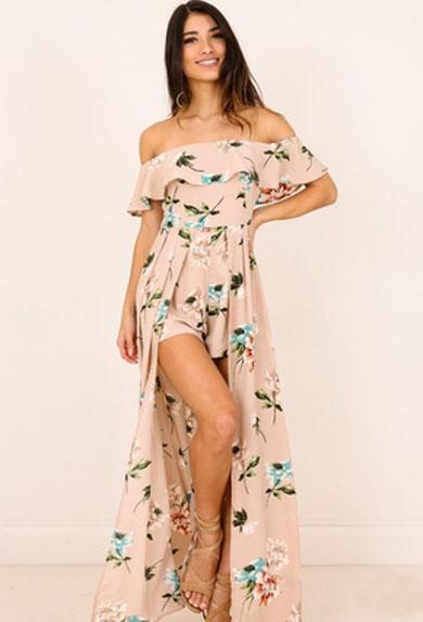 TAMARA off shoulder floral Dress
